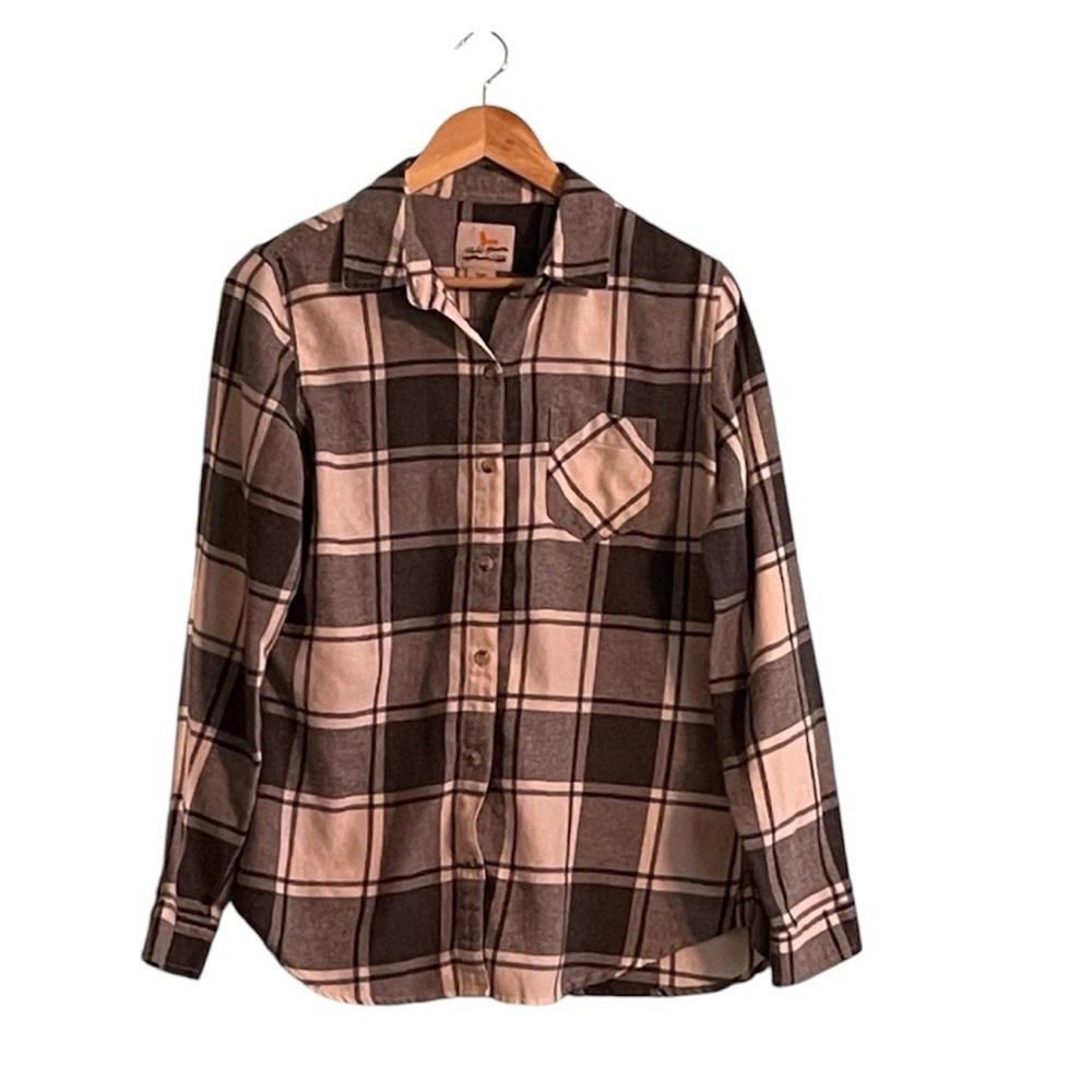 Field & Stream Women’s‎ Plaid Button Down Long Sleeve Flannel - Size M